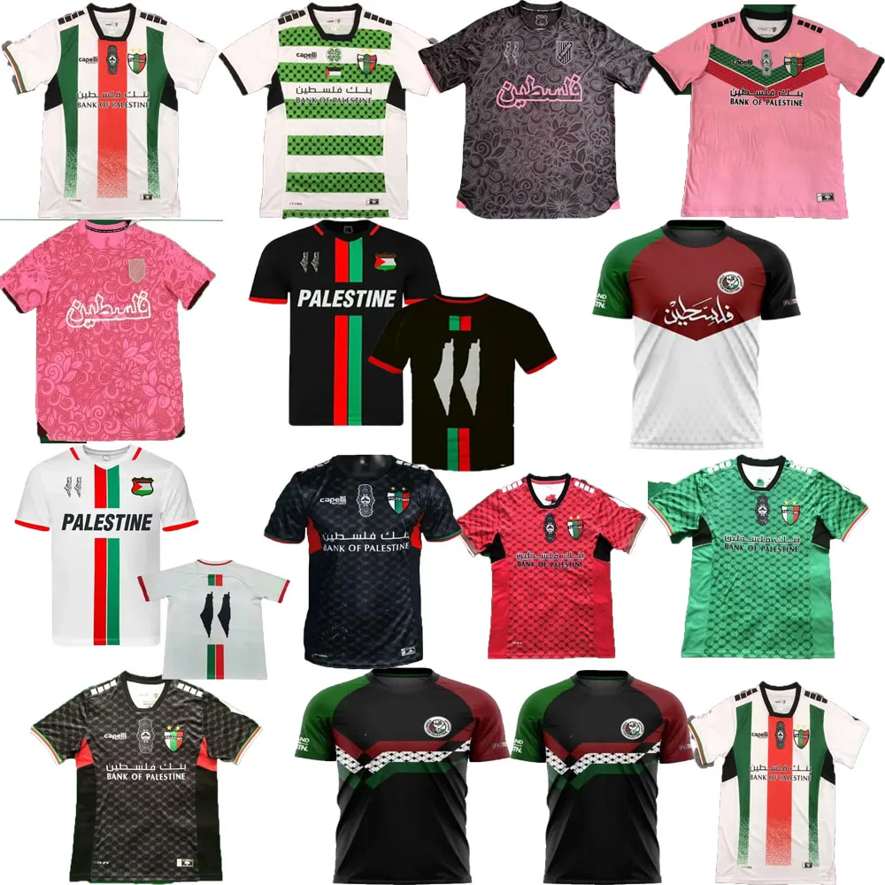 2023 2024 2025 CD Palestino man Soccer Jerseys CARRASCO CORNEJO SALAS DAVILA FARIAS home away 3rd 21 22 23 24 25 Palestine football shirt