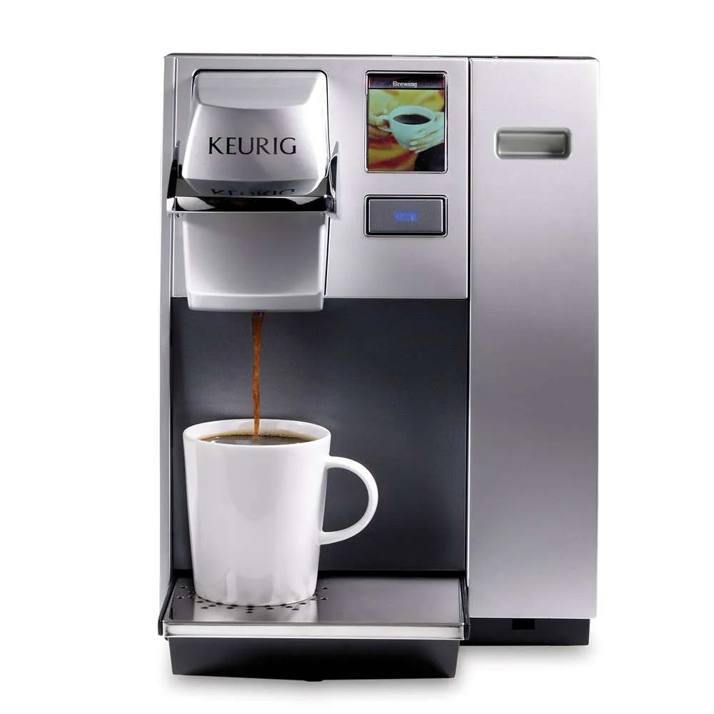 Keurig K155 Office Pro Single Cup Commercial K-Cup Coffee Pot, Sier