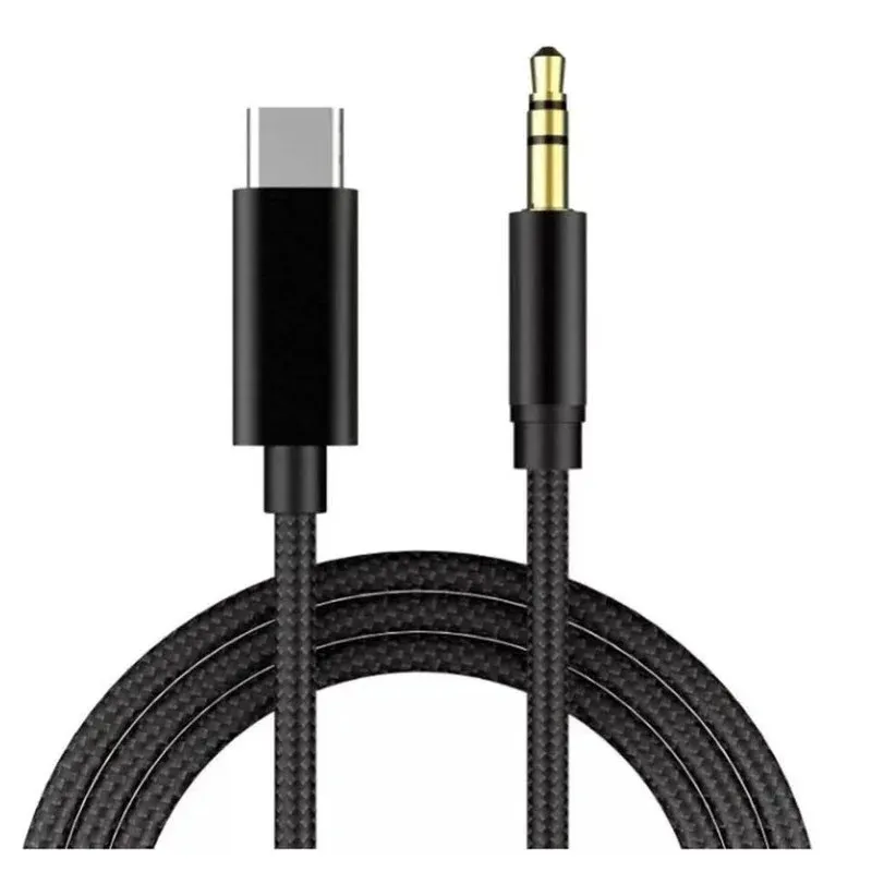 2024 M Aux Audiokabel Typ C auf 3,5 mm Klinke Adapterkabel Lautsprecher Auto Typ C für Samsung Adapter Wire Line