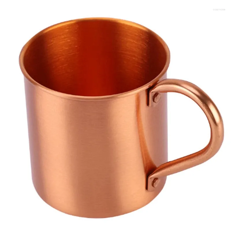 Bowls Sports Products Straight Cup Handle Cocktail Pure Copper Mug