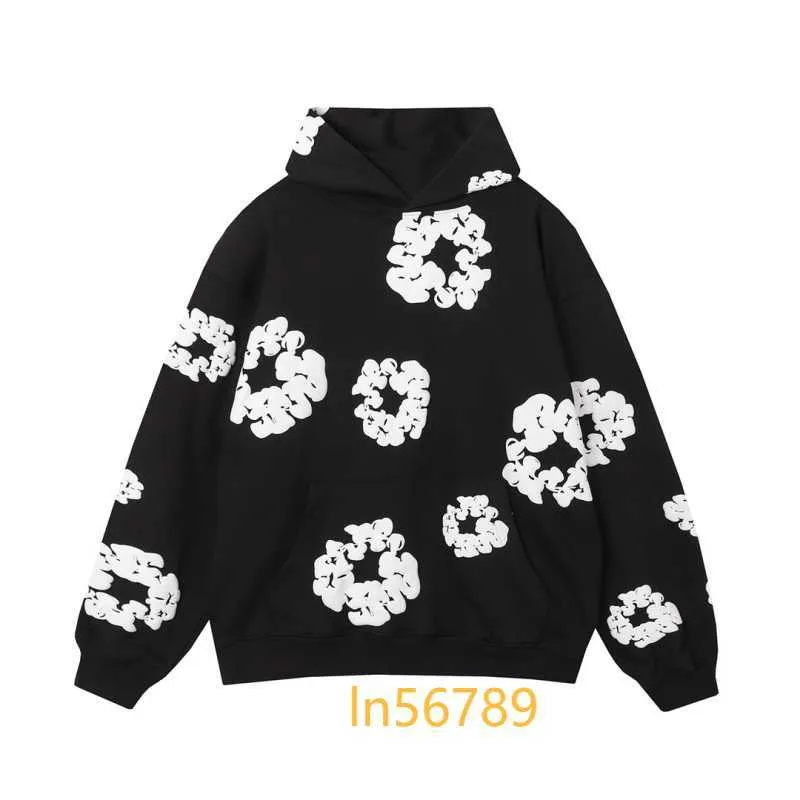 Kapok Heren Hoodie Sweatants Designer Hoodies Denim Teams Heren- en Damesbroeken Beweging Kleding Trainingspakken Thee Hoody Floralvuc9 24ss