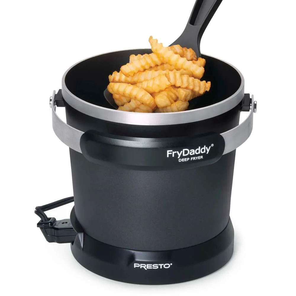 Presto 05420 Frydaddy Electric Fryer, czarny