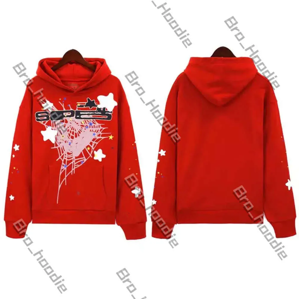 Mens hoodies sp5der hoodie set Youth Designer hoodie Mens Tracksuit Spider Hoodie 555 Red Pink Street Wear Set Y2k Tracksuit Women's Hoodie Foam Sweatshirt Set 926