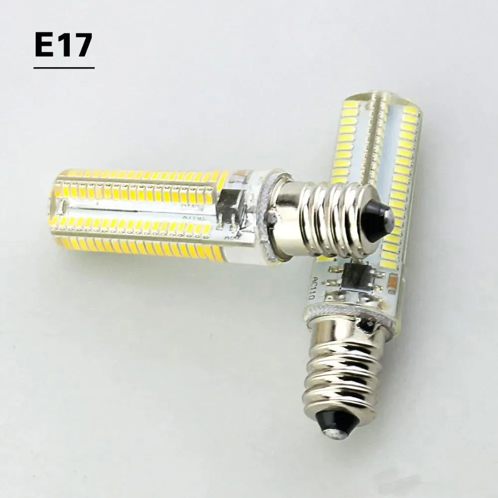 LED -lampan G9 G4 LED -glödlampa E11 E12 14 E17 G8 Dimble Lamps 110V 220V Spotlight Lampor 3014 SMD 64 152 LEDS LIGHT LL