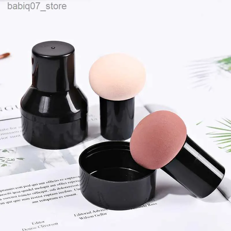 Sponges Applicators Cotton 1 mushroom head cosmetic puff basic makeup sponge powder puff smooth sponge multifunctional dry and wet beauty makeup tool Q240325