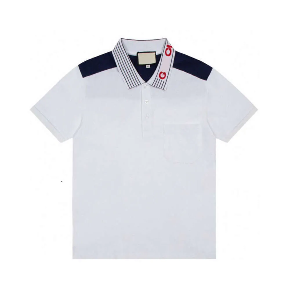 magliette da uomo di lusso maglietta polo goloni estate in modo polo da gioco ricamo a maniche corta maglietta grafica di felpe casual outdoor size m-3xl