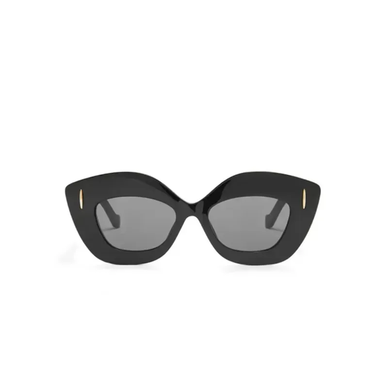 Nouveau populaire noir LW40127I œil de chat femmes lunettes de soleil marque de luxe créateur de mode classique hommes en plein air cyclisme lunettes UV400