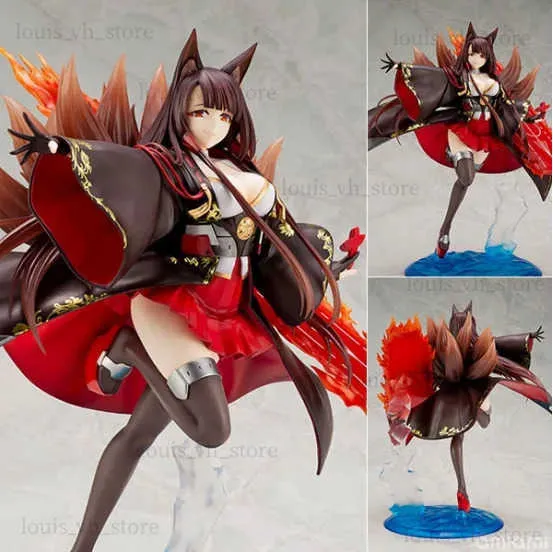 アクショントイフィギュア2023新しいゲームAzur Lane Akagi PVCアクション図30cmアニメセクシーガールフィギュアコレクションモデル玩具フィギュアギフトモデル人形T240325