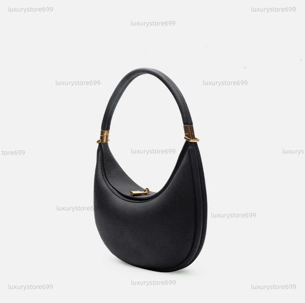 Songmont luna bolsas de ombro designer crossbody feminina grande capacidade bolsa portátil couro meia lua luxo simples moderno