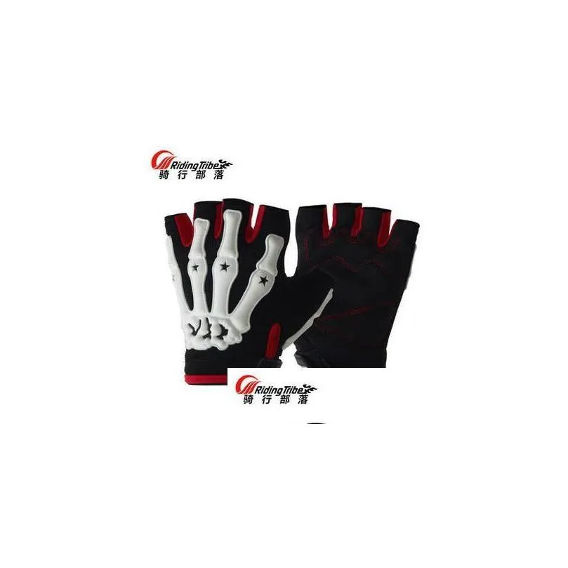 Luvas de motocicleta Probiker Halffinger Racing Motocross Moto Equipamento de proteção Motor Verão Homens Luvas2274069 Entrega direta Mobi Aut Otzw4