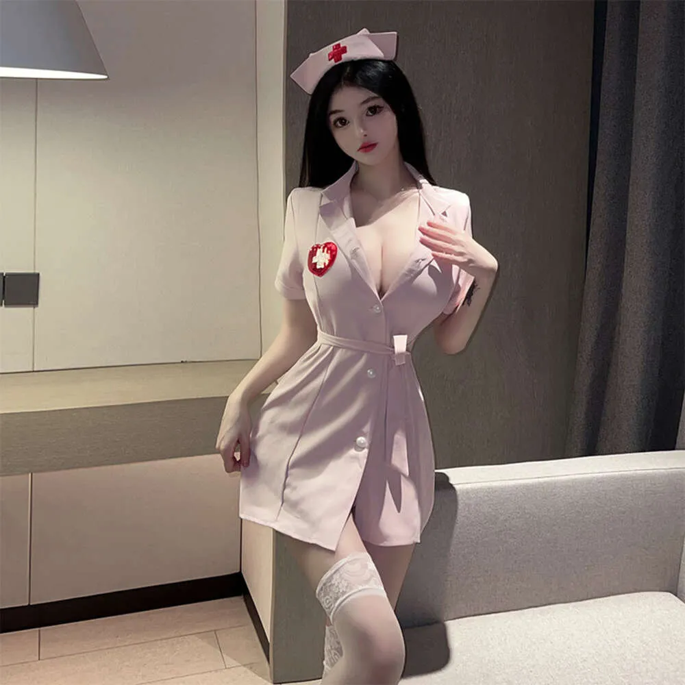 Sexy Nurse Costume Set: Deep V Neck Lingerie, Temptation Roleplay Outfit,  Hot Erotic Bed Uniform - Enchanted Valley Fun Underwear - Buy Now! from  Dhgate Sexy Socks - price 19.85