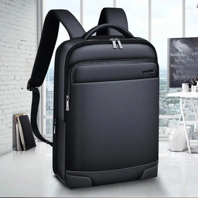 Backpack Emperor Leather Men's Simplicity Business Large Capacity Fashion Travel Commuter Computer Bag
