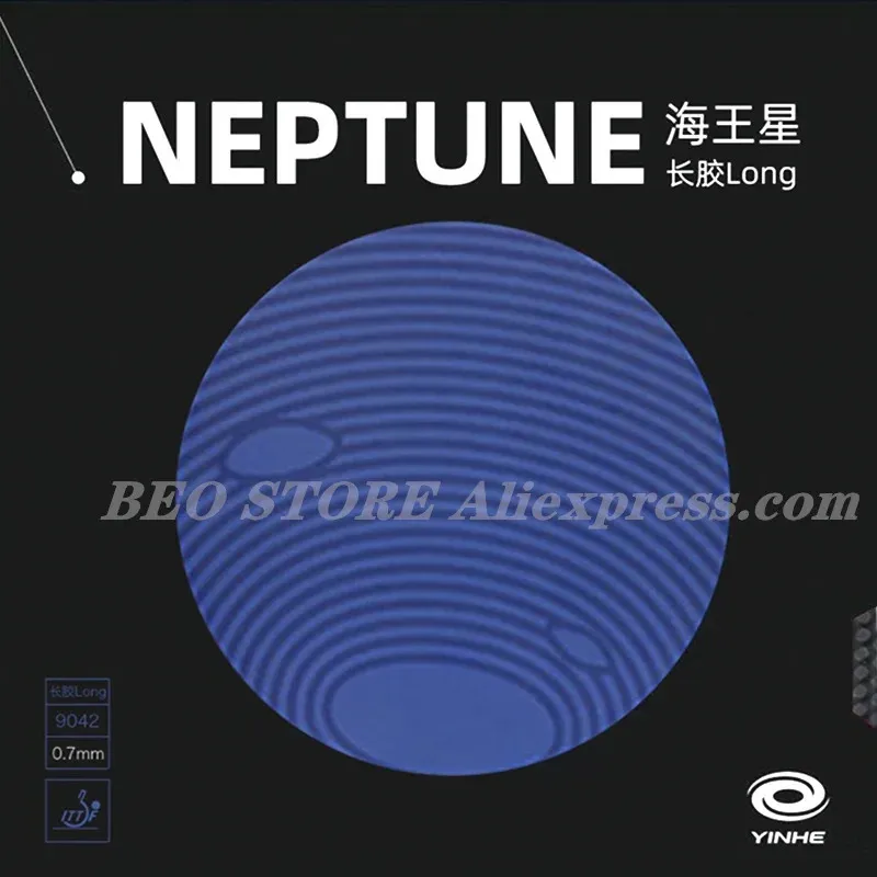 YINHE Neptune Pips-Long Galaxy Tafeltennis rubberen bovenvel OX ping pong met spons 240323