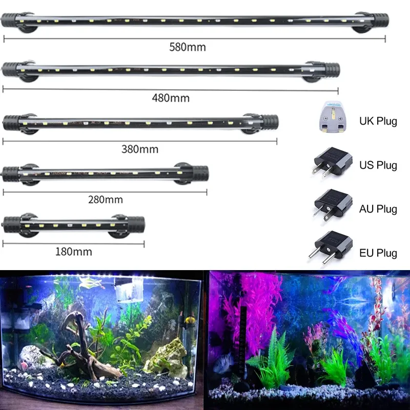 Lightings Light Fish Grow Waterproof Aquariums ing Decor 5730chip Underwater Aquarium Lamp Plant Tank