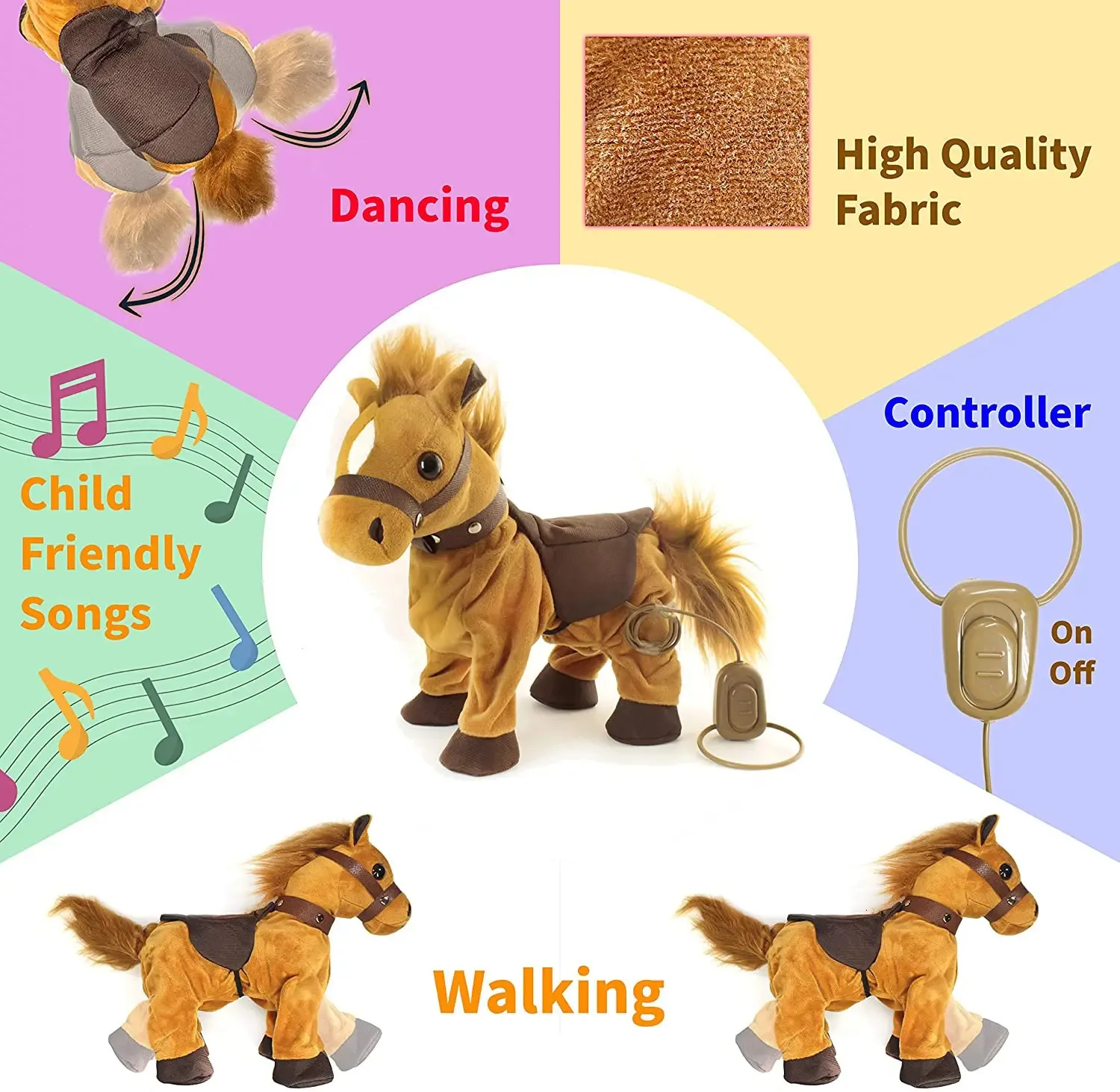 Interactive Walking Horse Toy with Remote Leash - Dancing, Singing  Electronic Pet! Best Seller, Shop Now! from Dhgate Electronic Pets - price  64.33, image size:1500x1463