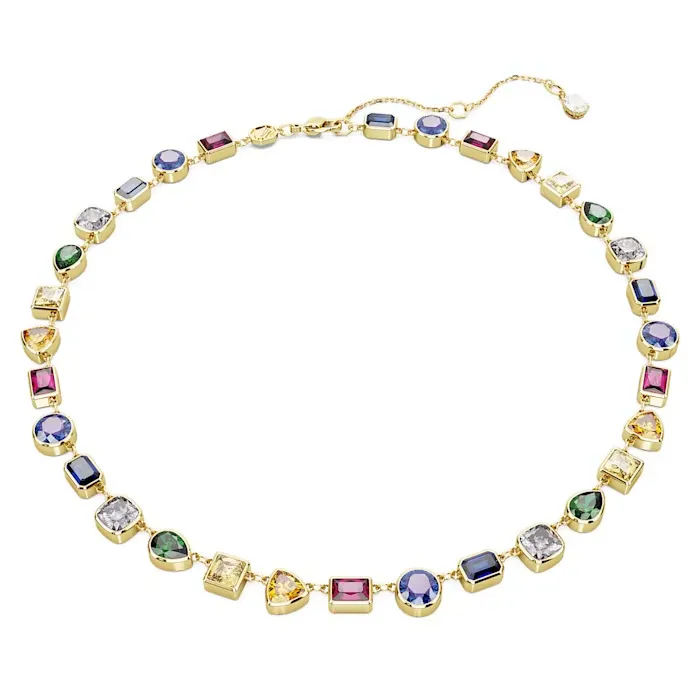 Красочное хрустальное ожерелье дофаминового, в форме сердца, легкая роскошь, ниша дизайн, ключицы, высококачественные, летние ювелирные изделия для женщин