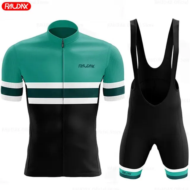Maillot De Cyclisme Homme à Manches Courtes + Short - Respirant - Sport Outdoor