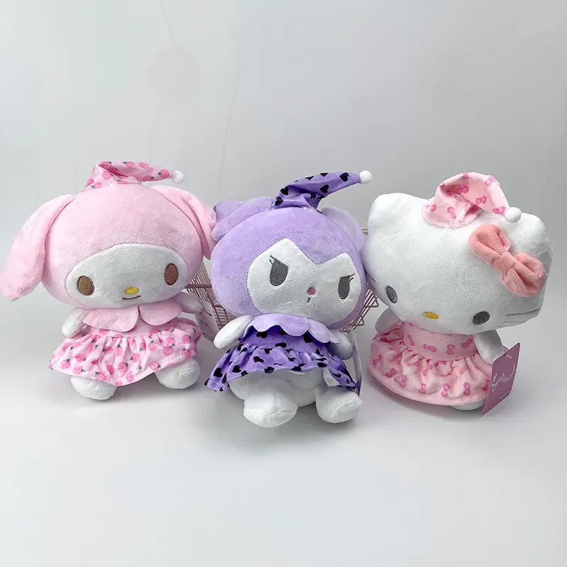 Kuscheltiere Kuromi Melody, süße Plüschtiere, Kinderspiele, Spielgefährten, Firmenaktivitäten, Kindergeschenk, Heimdekoration