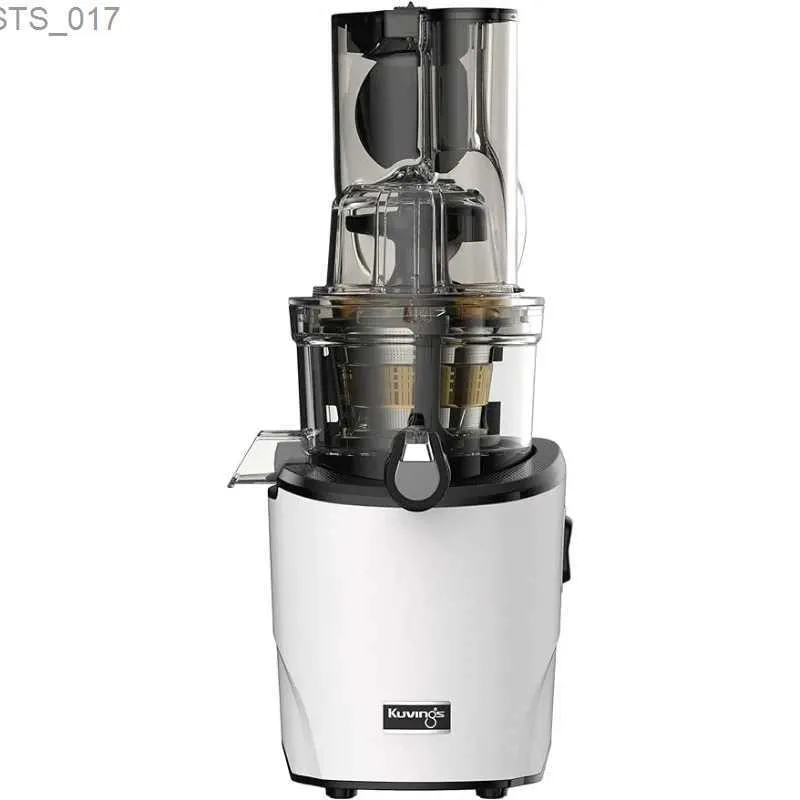 Juicers Kuvings fully automatic slow juicer REVO830W cold juicer ultra wide 88mm and 48mm food trough quiet and strong motorL2403