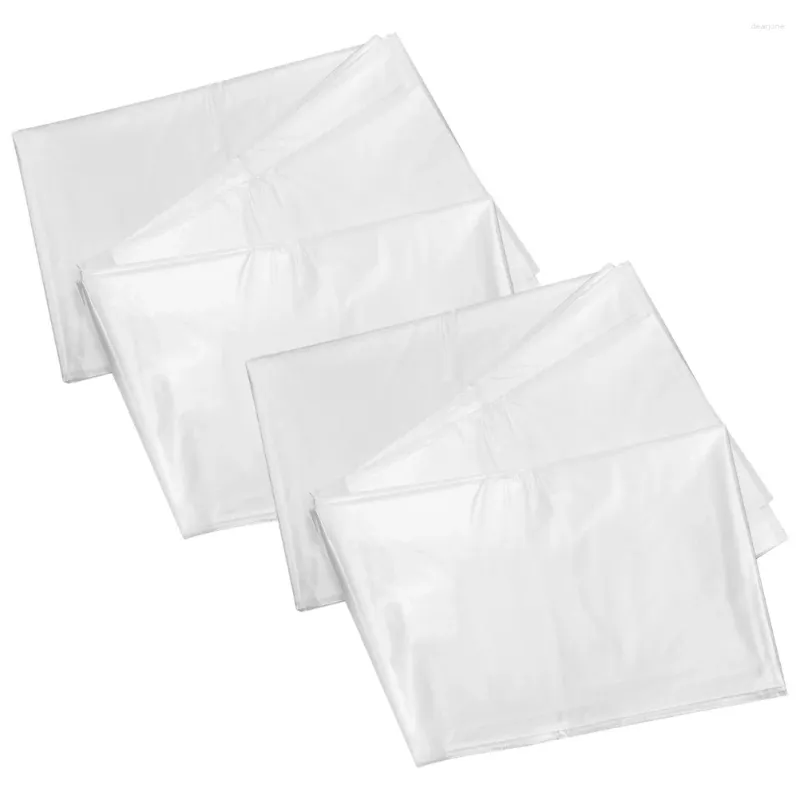 Pillow 2Pcs Transparent Mattress Bag Home Packing Dirt-proof Holder Storage