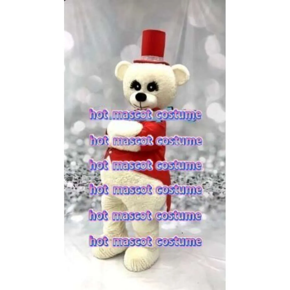 Mascot Costumes Halloween Christmas 1pc Cute Hairy Bear and Hare Mascotte Cartoon Fancy Dress Mascot Costume