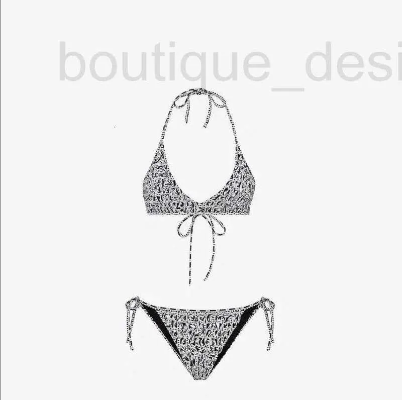 Damenbadebekleidung Designermarke Fe18 Neuer Bikini-Badeanzug Mode Sexy Brief Split Weiblich UQA0