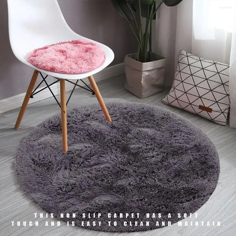 Carpets 10407 Nordic Tie-Dye Carpet Wholesale Plush Mat Living Room Bedroom Bed Blanket Floor Cushion For Home Decoration