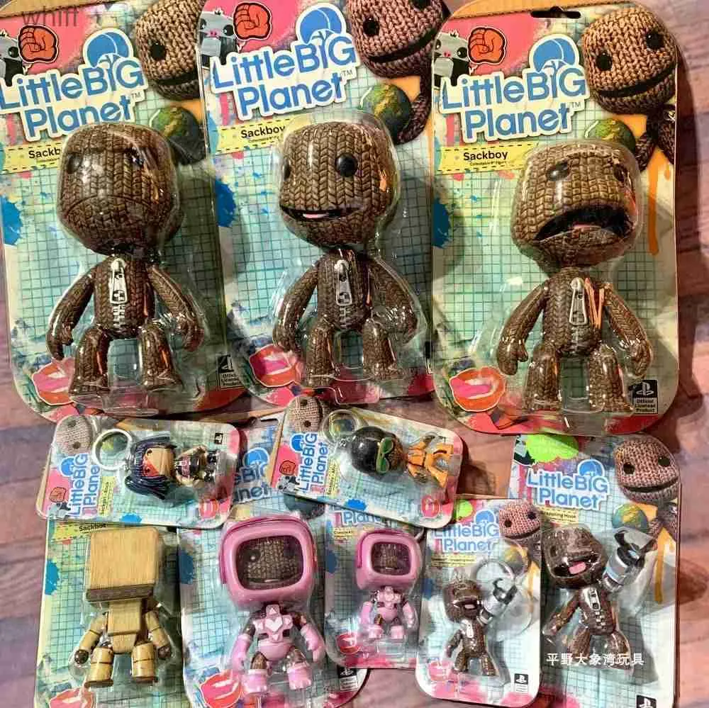 Sackboy Action Figure Toy Set - Little Planet Animated Character
