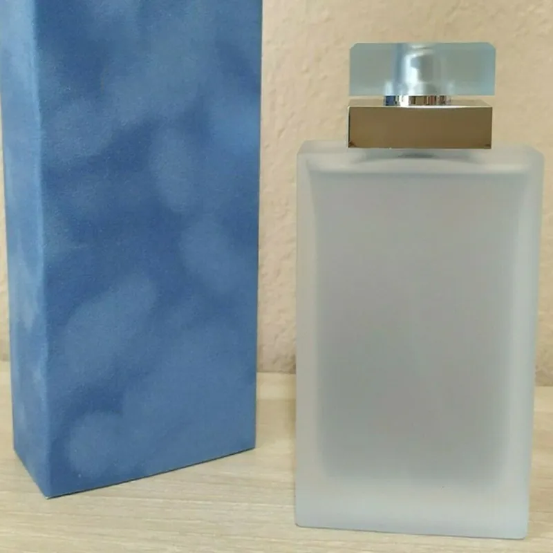 クラシックブランド100mlライトブルーeau強烈な香水女性edp花の匂いボディスプレーエアフレッシュナーシトラスの香りの香水女性のための香り