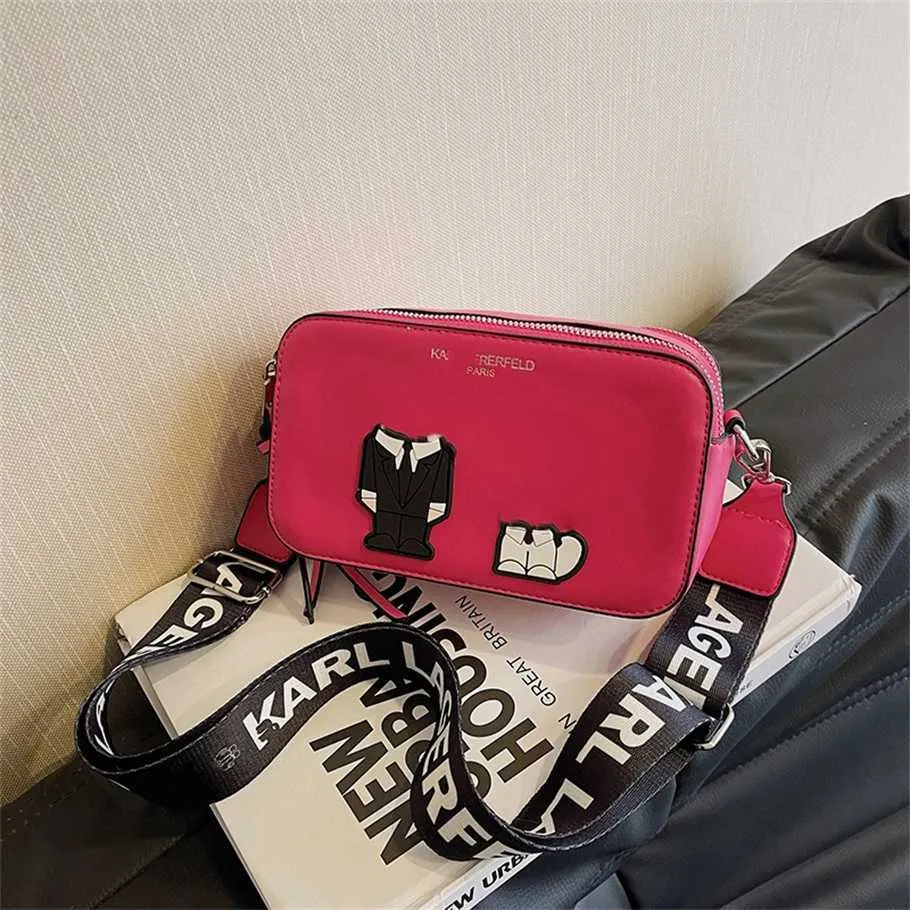 Texture cartoon camera for women 2024 new fashion trend single crossbody square 70% Off Online sales