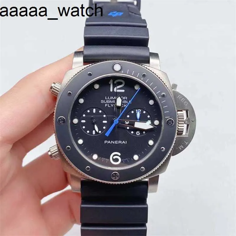 Watch 2024 Panerass Luxury Mechanical Pana Submarine Pam00615 Automatic Men's 47mm Waterproof Wristwatches Designer Fashion Brand Stainless Steel