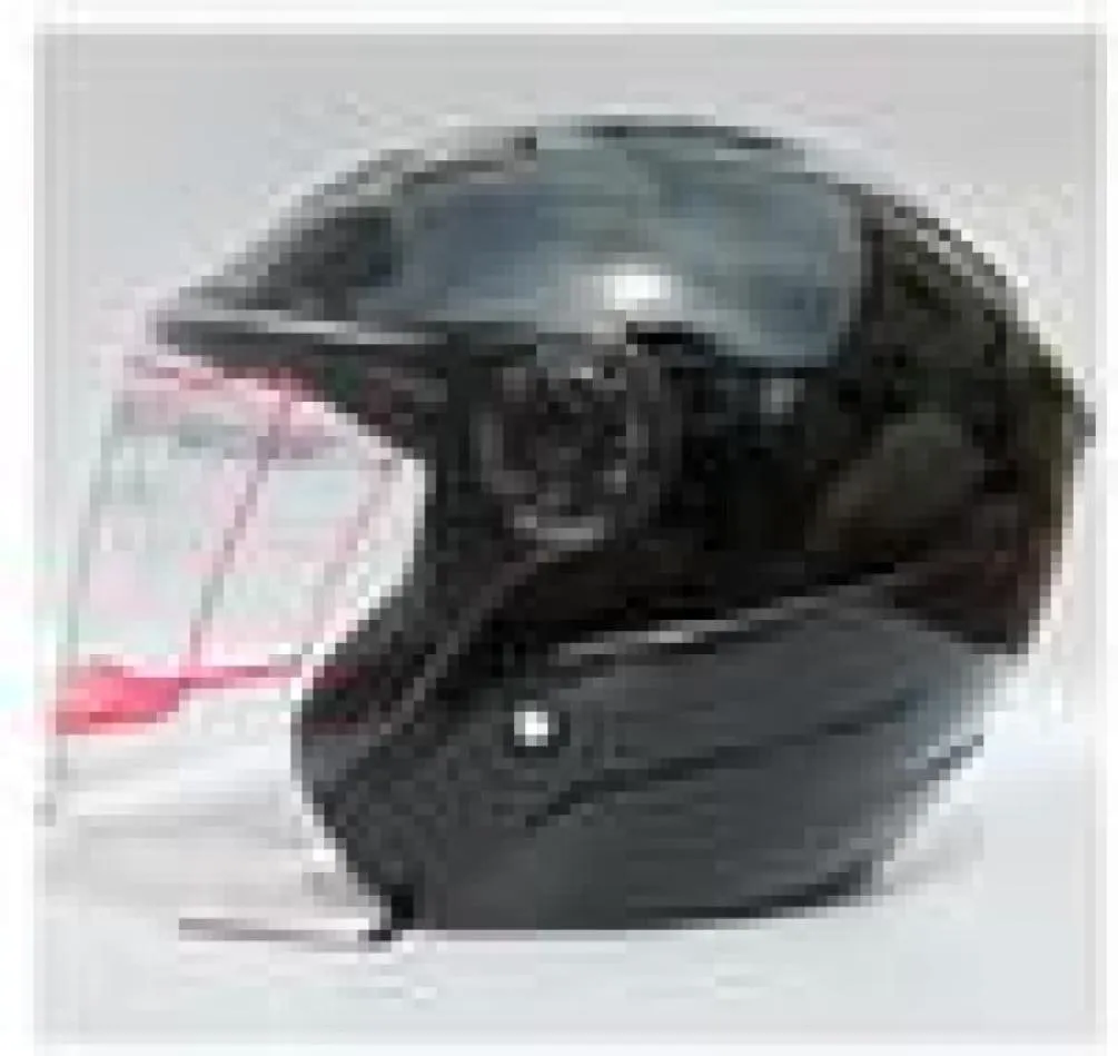 Motorfiets Halve helm Verkoop Cool Motocross Matt White Yohe 837R Elektrische fiets Water -resistente Veiligheidshelm YH837 Half FA6287190