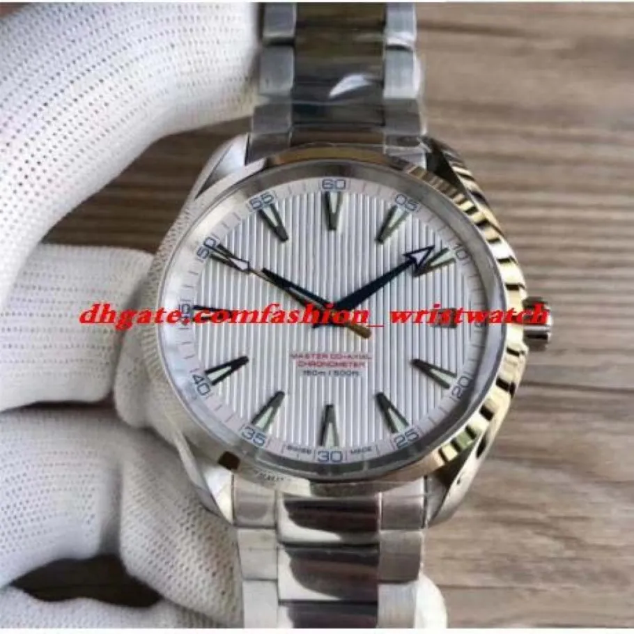 Luksusowy zegarek 9 Style Męskie 41 5 mm Automatyczny ruch ze stali nierdzewnej Bransoletka 150m Man WatchWatch240s