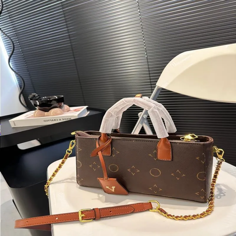 24SS Damen-Luxus-Designer-Handtasche, Umhängetasche, Umhängetasche, Einkaufstasche, Make-up-Tasche, Geldbörse, leicht und langlebig, 25 cm Anshg