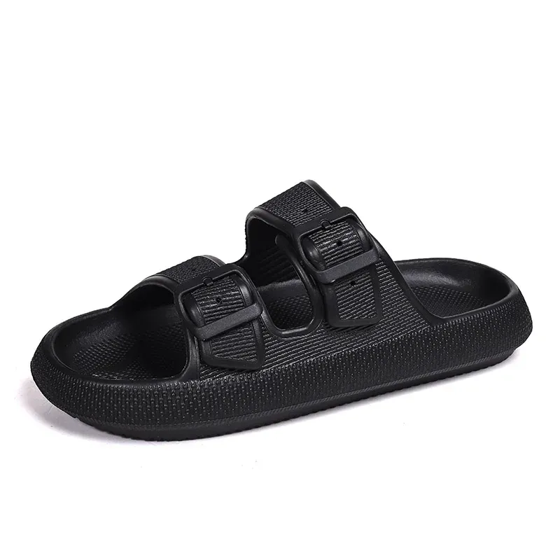 Sandaler 2023 mode unisex tofflor kvinnor män par vattentäta sandaler badrum sommarstrand nonslip inomhus hem mjuk ensam loafer