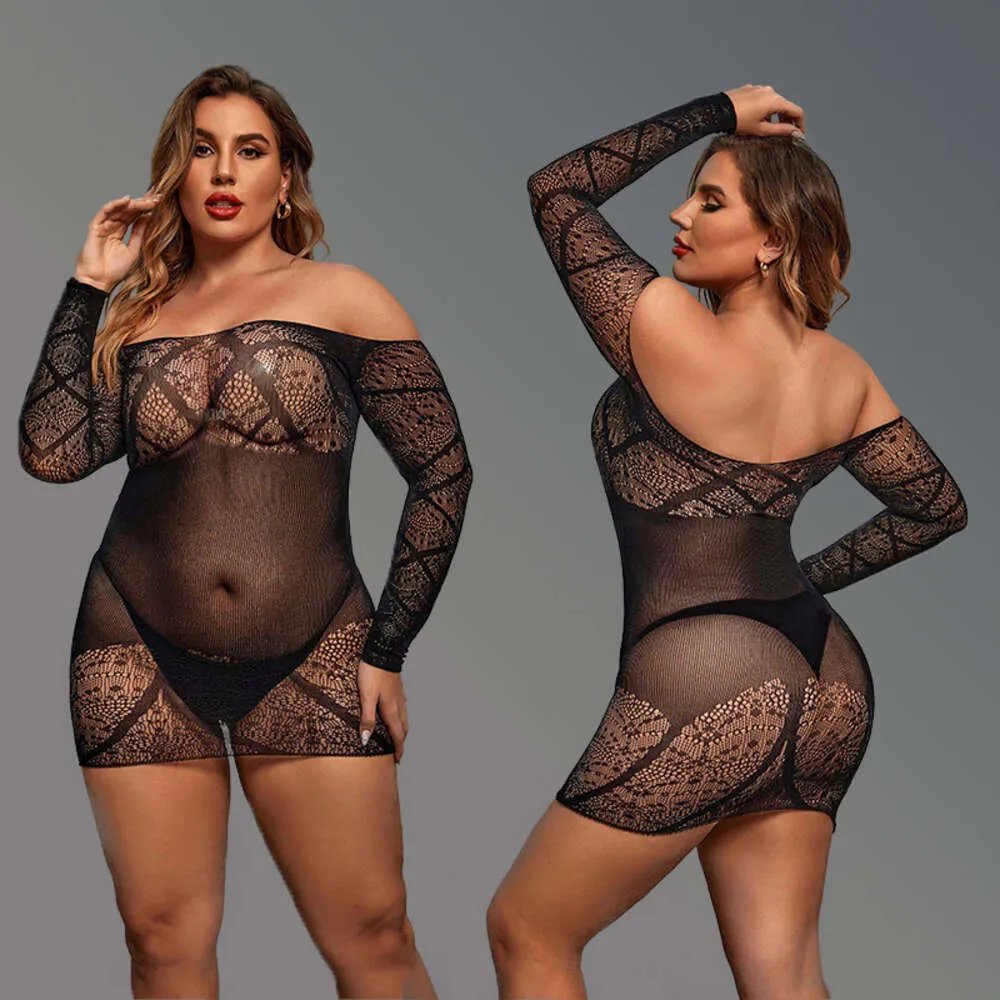 Plus Size Sexy Mesh Lingerie Dress - Overweight Women's Hollow Out  Nightdress, Easy On/Off, Couples Design, Sheer Shirt from Dhgate Sexy Skirt  - price 25.15