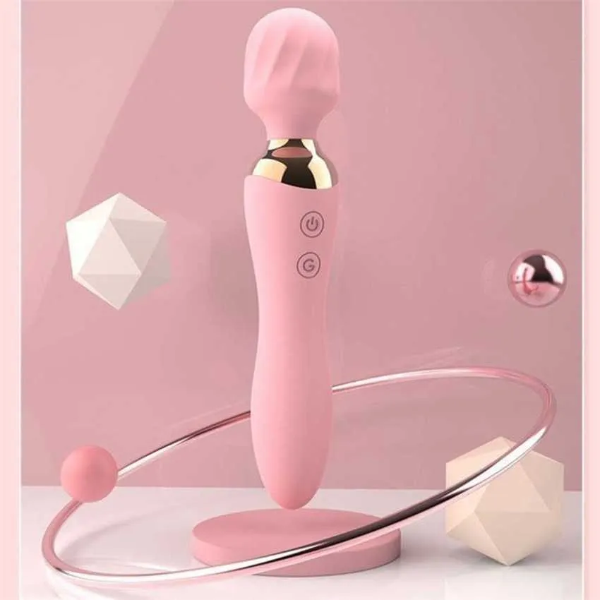 Hip Womens Variável Frequência Carregando Vibrador Womens Fun Dupla Vibração Adult Sex Toys Produtos Brinquedo 231129