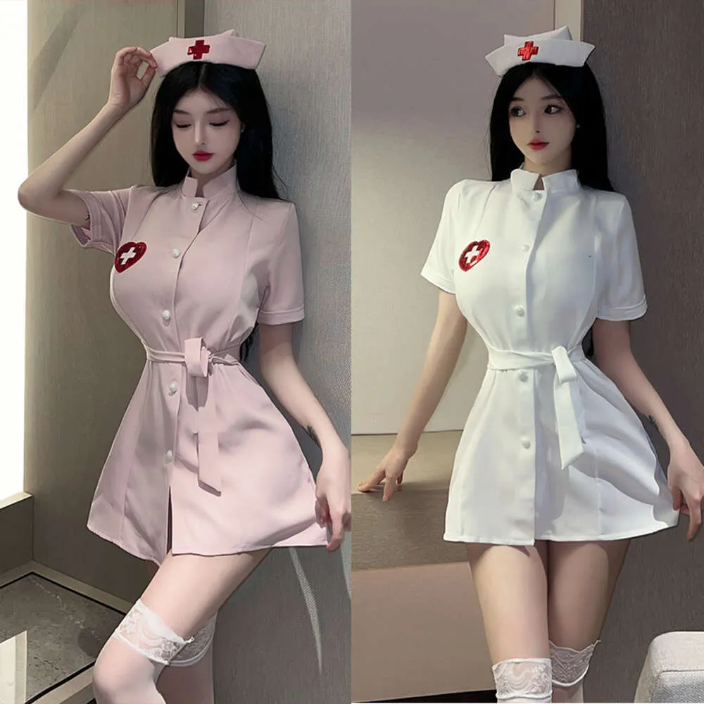 Sexy Nurse Costume Set: Deep V Neck Lingerie, Temptation Roleplay Outfit,  Hot Erotic Bed Uniform - Enchanted Valley Fun Underwear - Buy Now! from  Dhgate Sexy Socks