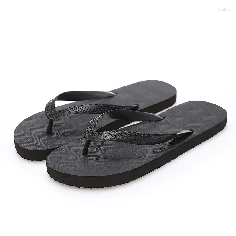 Chinelos flip-flops antiderrapante ao ar livre legal praia sapatos na moda verão wear moda tendência simples