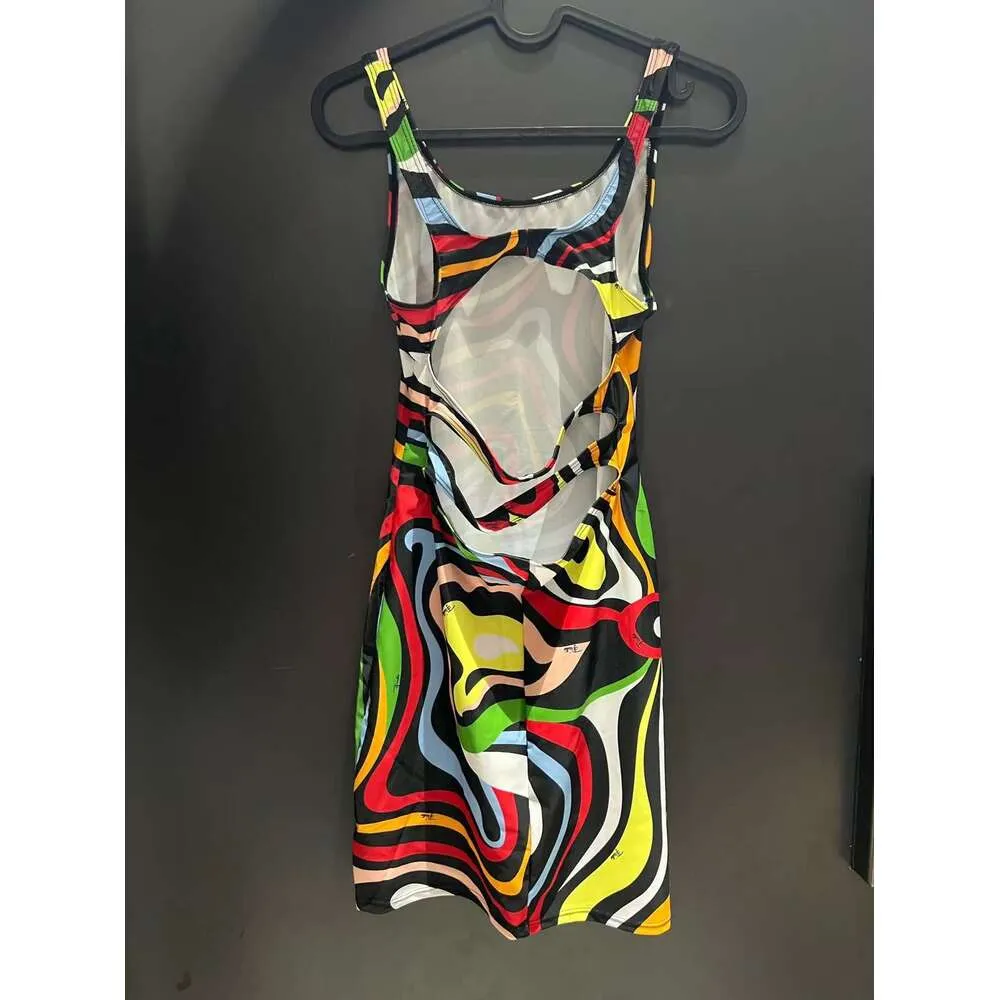 ملونة Bikini Bikini Beachwear Dress 892480