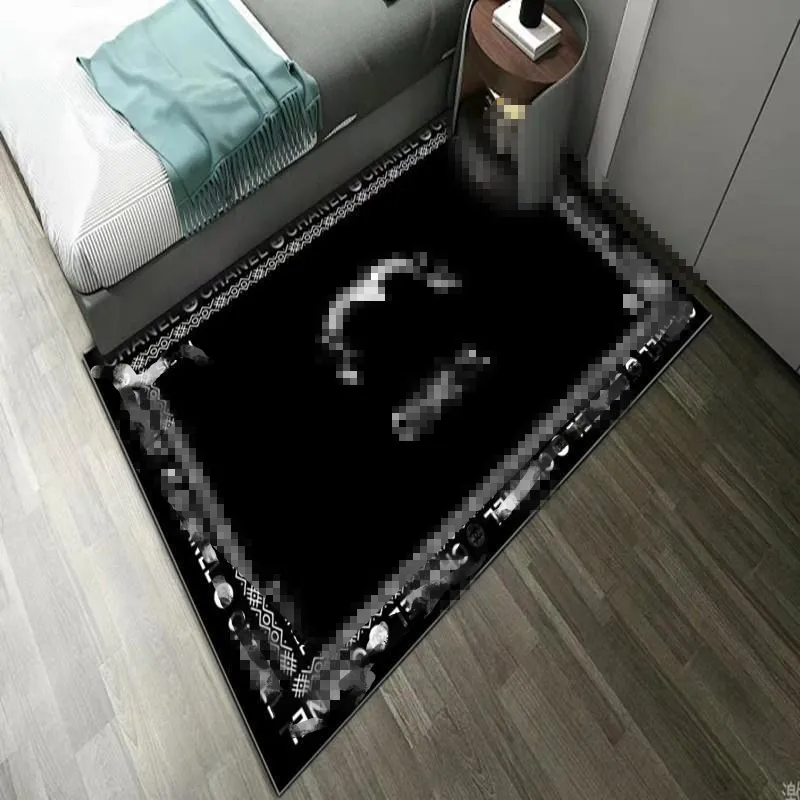 Designer Carpet Bedside Blanket Living Room Bedroom Floor Mat Bathroom Non-slip Foot Crystal Velvet Carpets 1-5