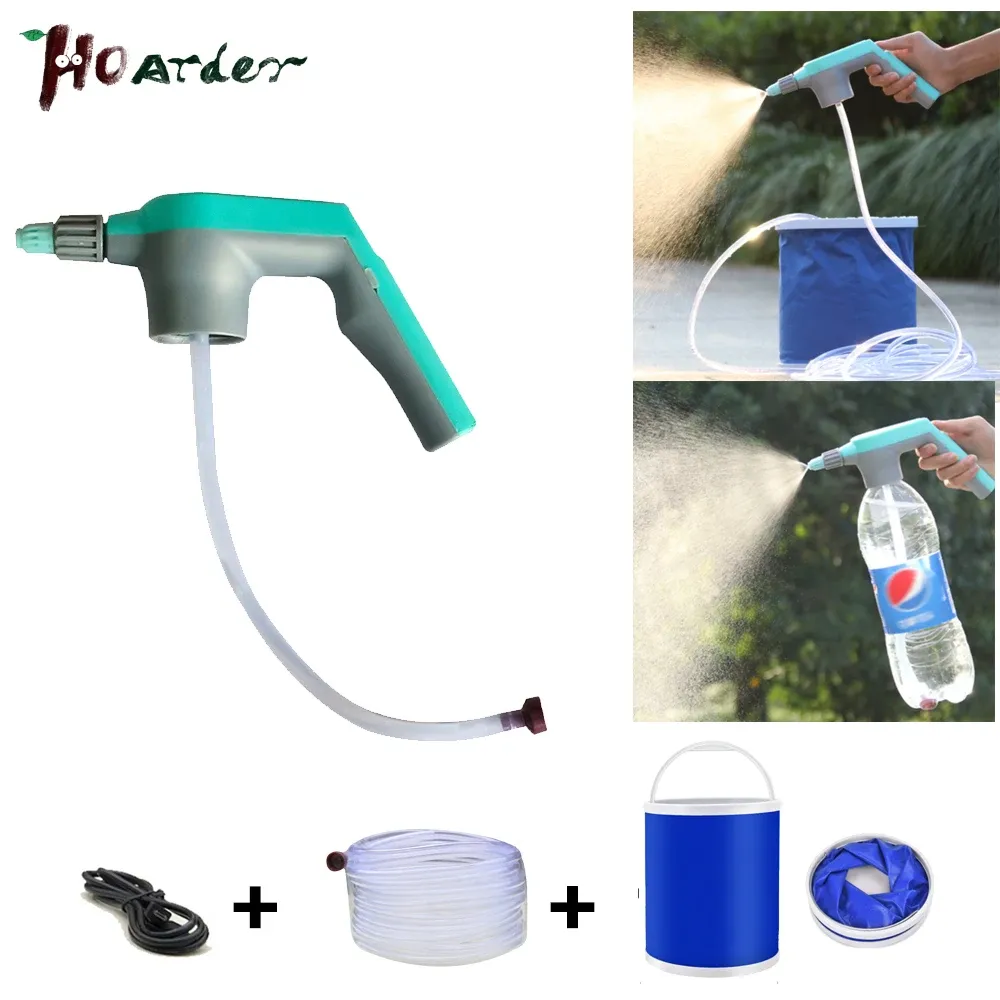 噴霧器3/5m自動高圧エアポンプスプレー植物用噴霧器電気充電水散水散水ツール