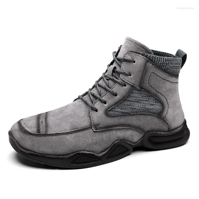 Sapatos de caminhada masculinos tênis de corte alto casual esporte zapatillas hombre de deporte chaussure homme tamanho 38-46