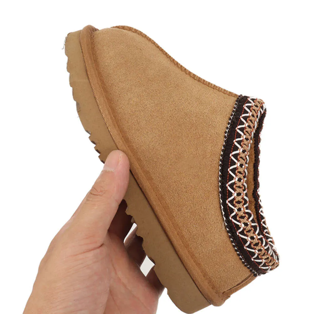 Crianças Tasman Chinelos Criança Austrália Botas Mini Meninas Sapato Crianças Bebê Criança Juventude Designer Bota de Neve Clássico Infantis Botas Genuínas Leather32 GirlBoy