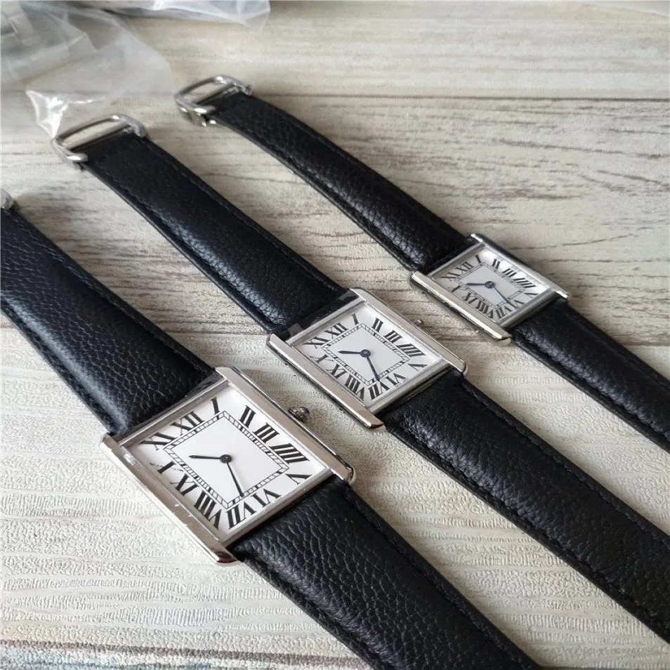 Vender clásico hombre mujer movimiento de cuarzo reloj de lujo de acero inoxidable reloj de lujo reloj de cuarzo reloj femenino moda negocio ca324P