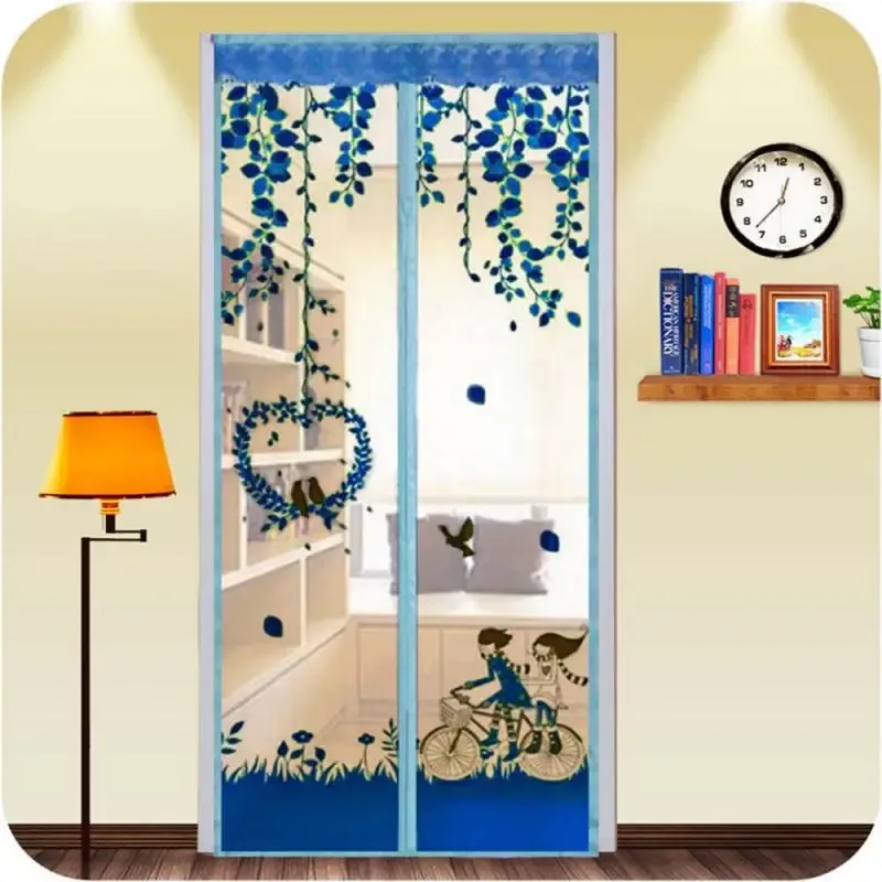 Curtains Handsfree Magnetic Mosquito Net Door Net Anti Fly Insect Mosquito Door Screen AntiMosquito Magnetic Curtain Mesh For Door New