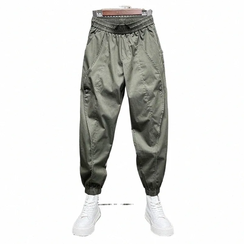 Hip Hop Harem Pants Mężczyźni NOWOŚĆ W WAGGY STREETWEAR Wings Dance Techwear Wysokiej jakości projektant marki dresowe r8ri#