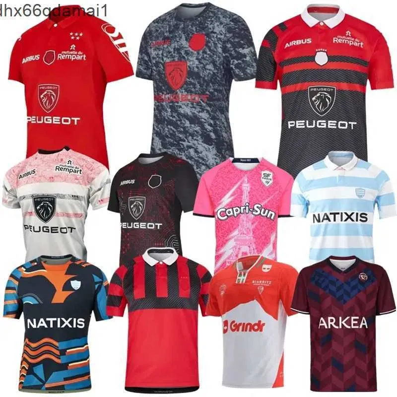 2022 2024 Biarritz Racing 92 Rugby Jersey Maillot 22 24 Stade Francais Paris Union Bordeaux Begles Home Away Perpignan Ernest Wallon Warm Up Size Size S-5XL