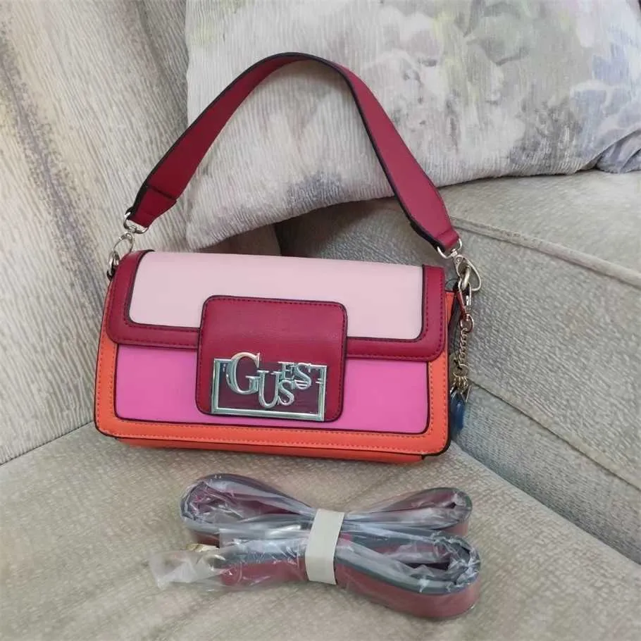 GUES New Versatile Popular Crossbody Handbag Trendy French Stick Womens 70% Off Online sales