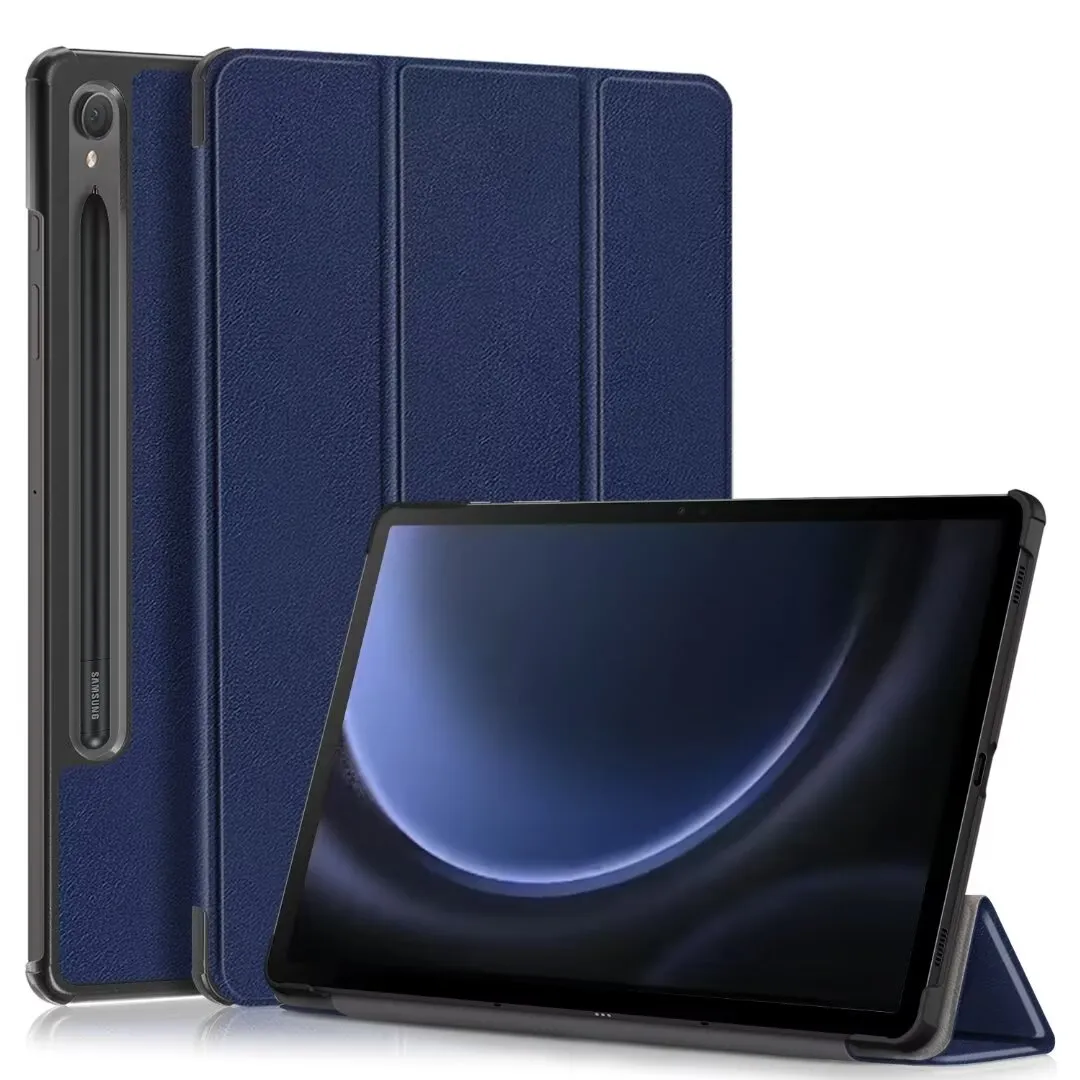 Étuis intelligents pour Samsung Galaxy Tab S9 FE SM-X510 X516B mince 11 pouces 11 "housse en cuir PU fonction réveil tablette PC